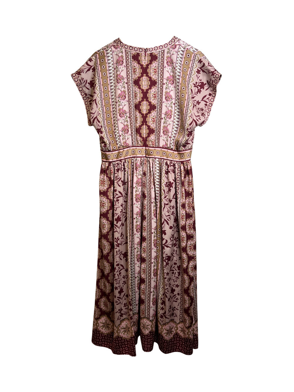 Gal Meets Glam Liza Floral Midi Dress Size 10 Lined Boho - Picture 5 of 5